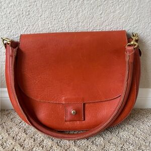 Clare V. Leather Shoulder Bag